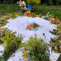 Kräuterbüschel, Picknick & Mär 